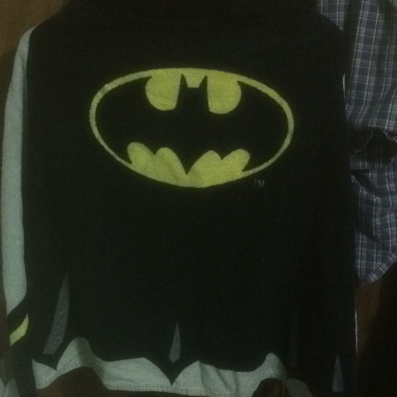 Batman 🦇 Robe Toddler Small 1-4 y/Robe/CApe - Picture 3 of 8